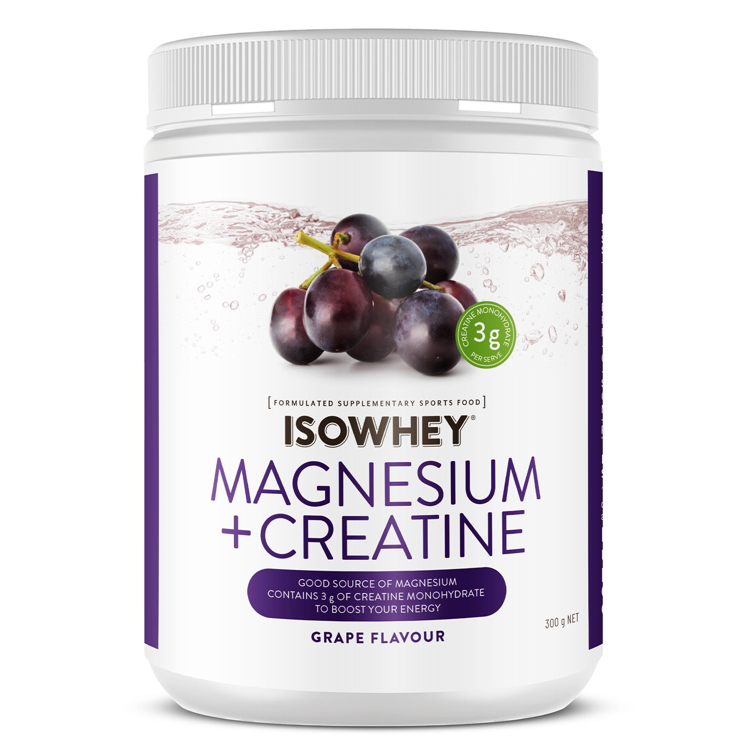 IsoWhey Magnesium + Creatine 300g