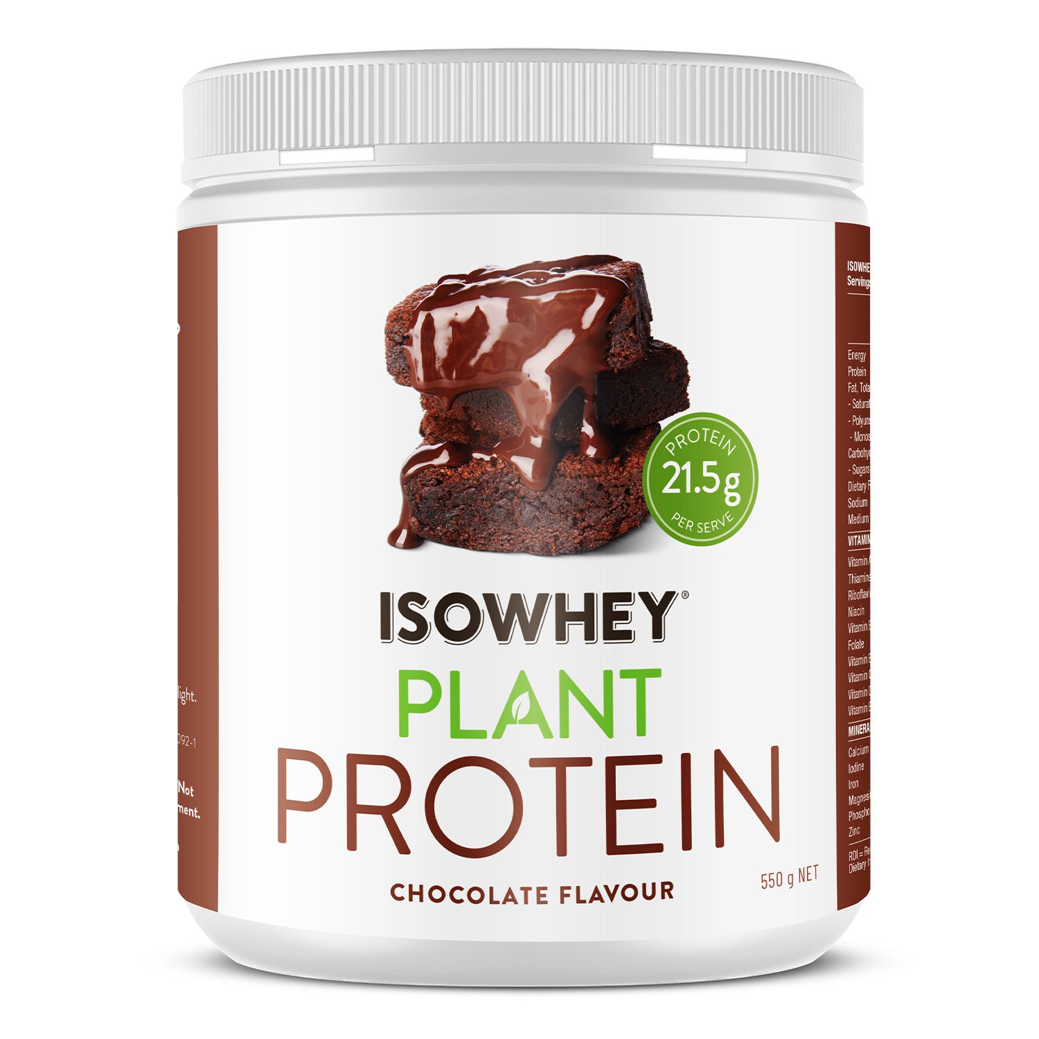 IsoWhey Plant Protein Chocolate 550g