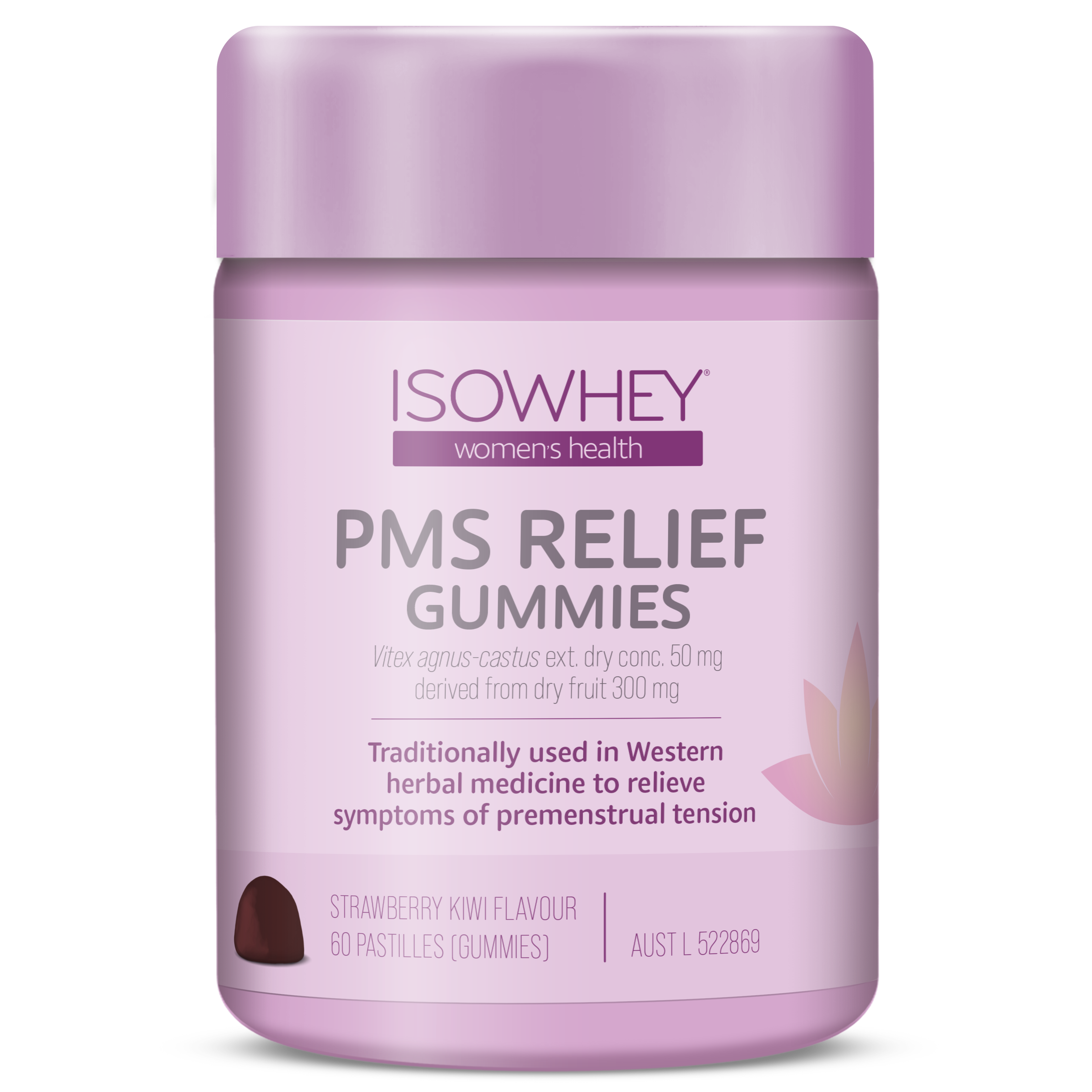 IsoWhey Women's Health PMS Gummies 60s