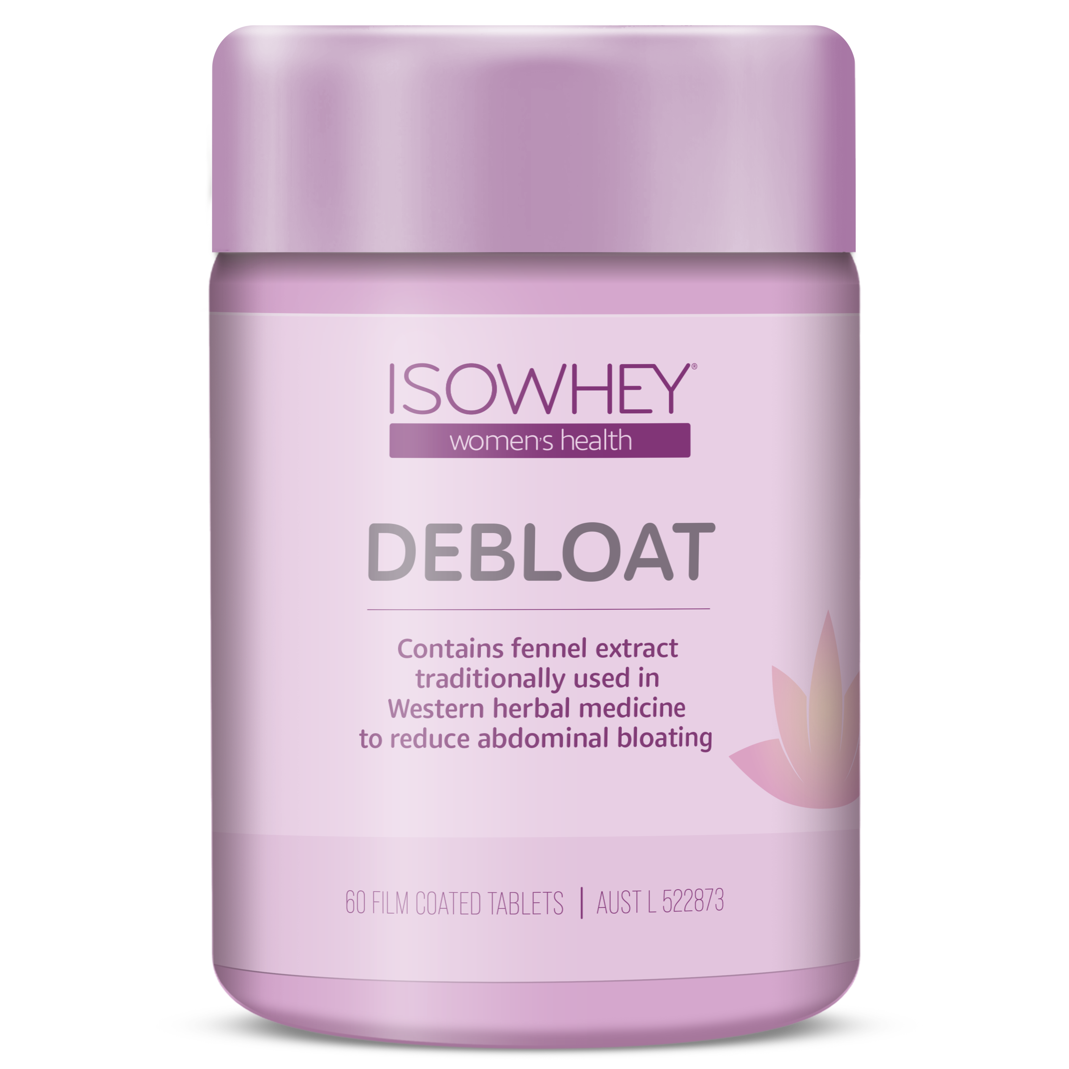 IsoWhey Women's Health Debloat Tablets 60s