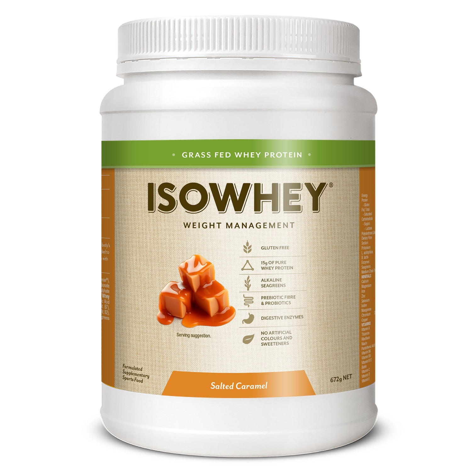 IsoWhey Salted Caramel 672g