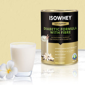 Isowhey GLP-1 Support Diabetic Formula Vanilla 640g