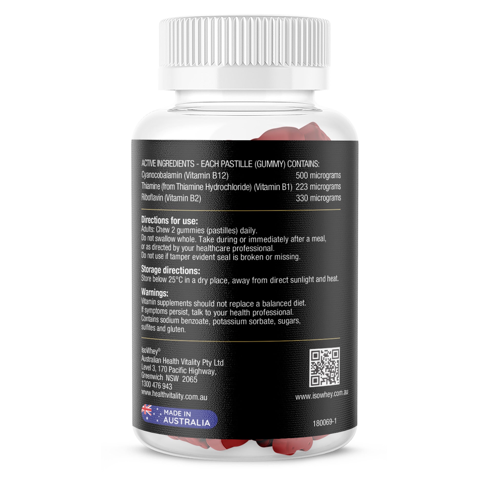 Isowhey Vitamin B Complex Gummies