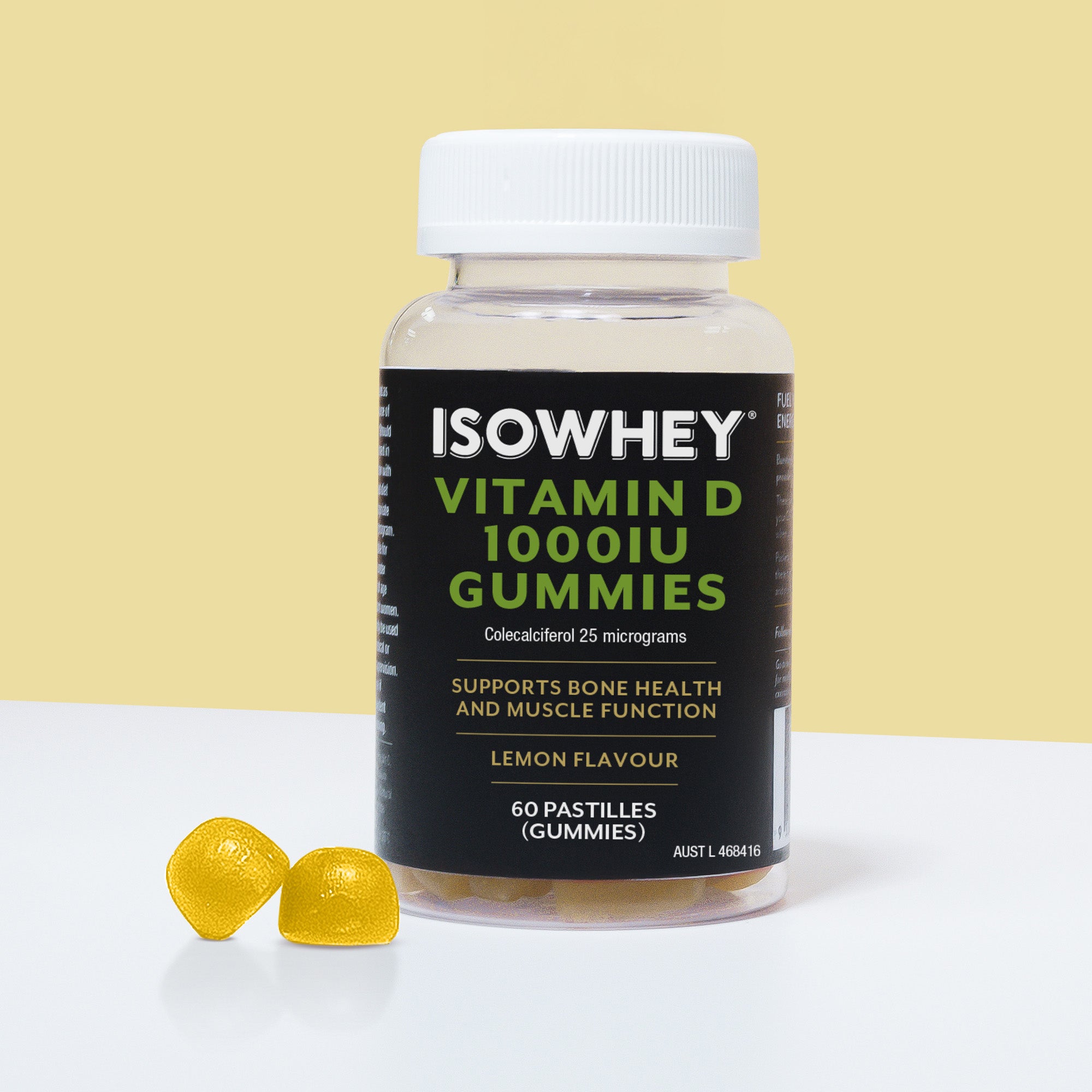 Isowhey Vitamin D 1000IU Gummies