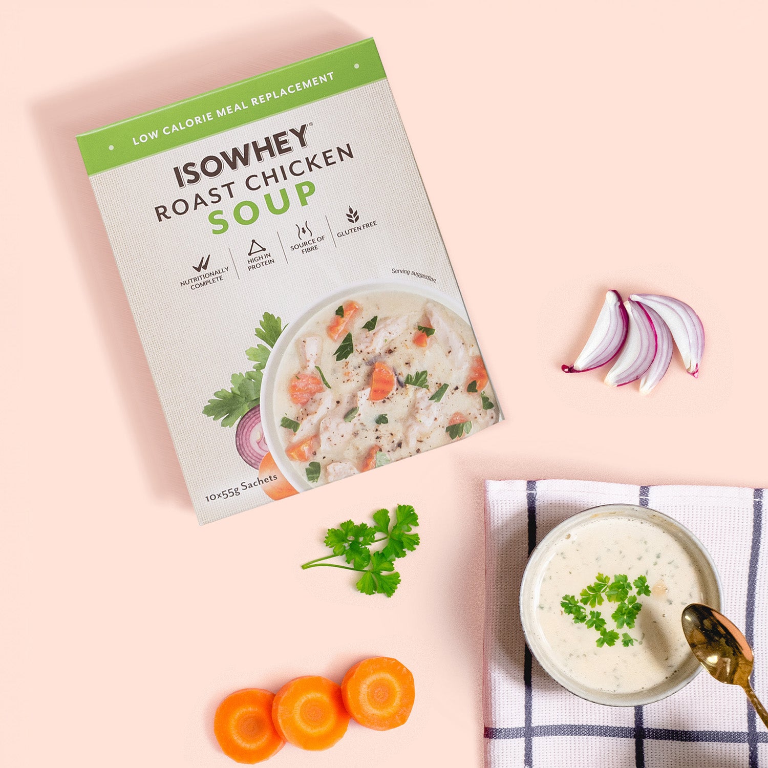 IsoWhey Chicken Soup 10x55g