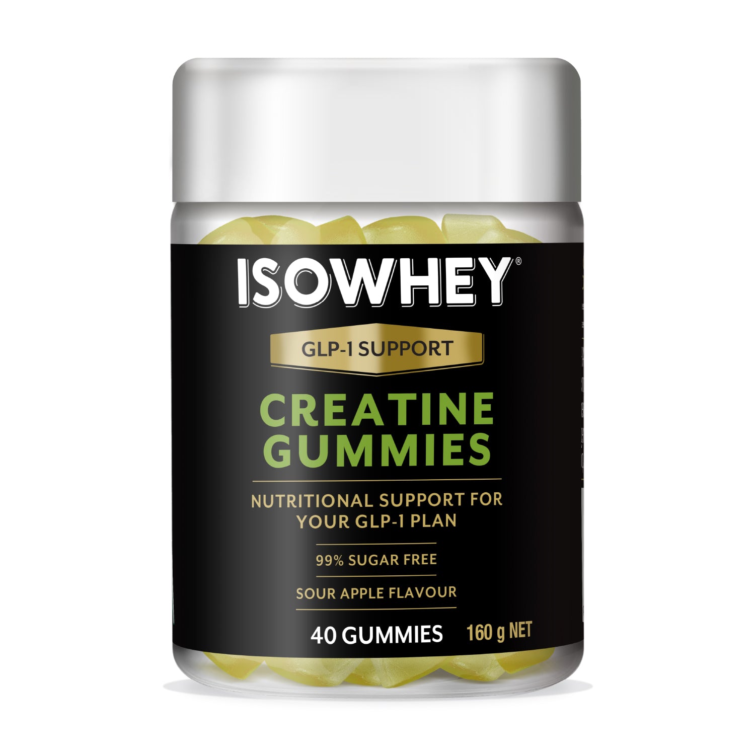 glp 1 gummies IsoWhey GLP-1 Support Creatine Gummies 40s