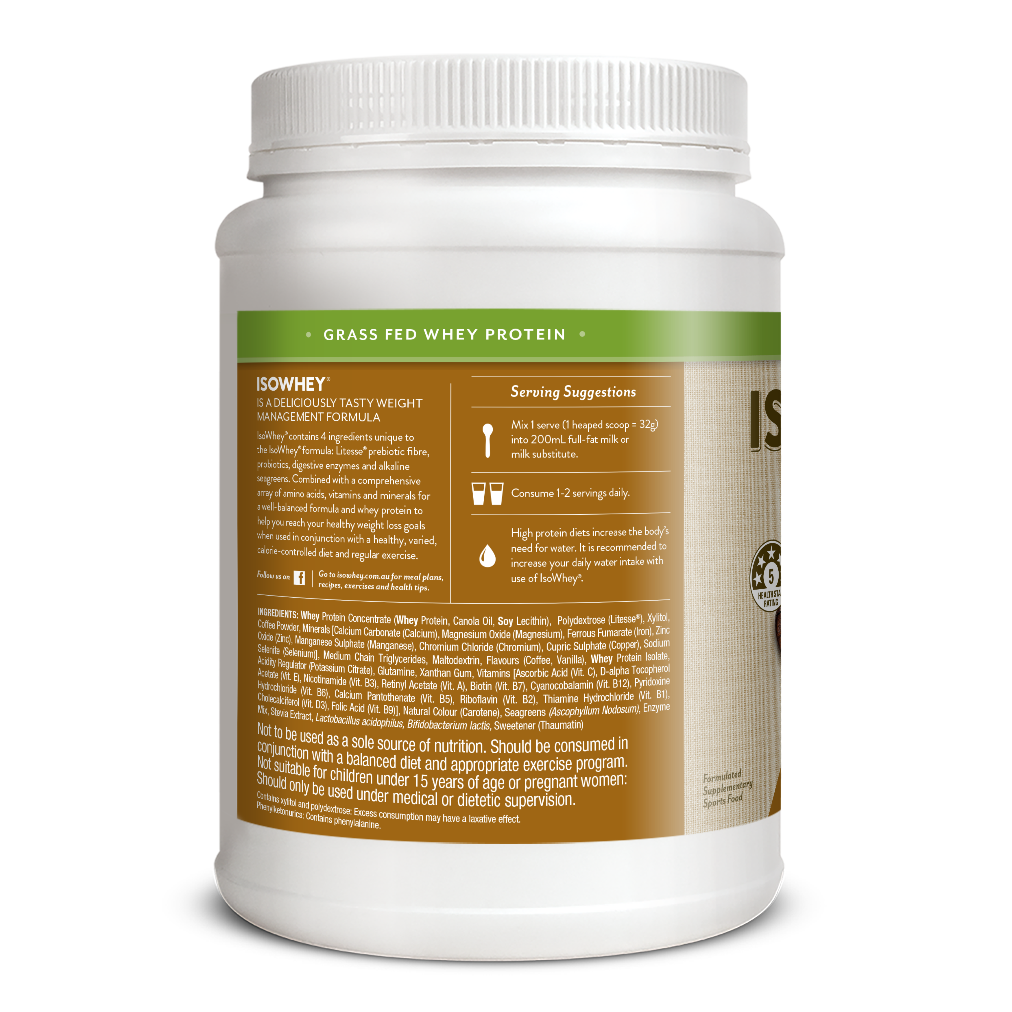 IsoWhey Complete Classic Coffee Shake 672g