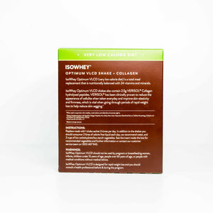 IsoWhey Optimum VLCD Shake Chocolate Fudge 18x55g instruction to use