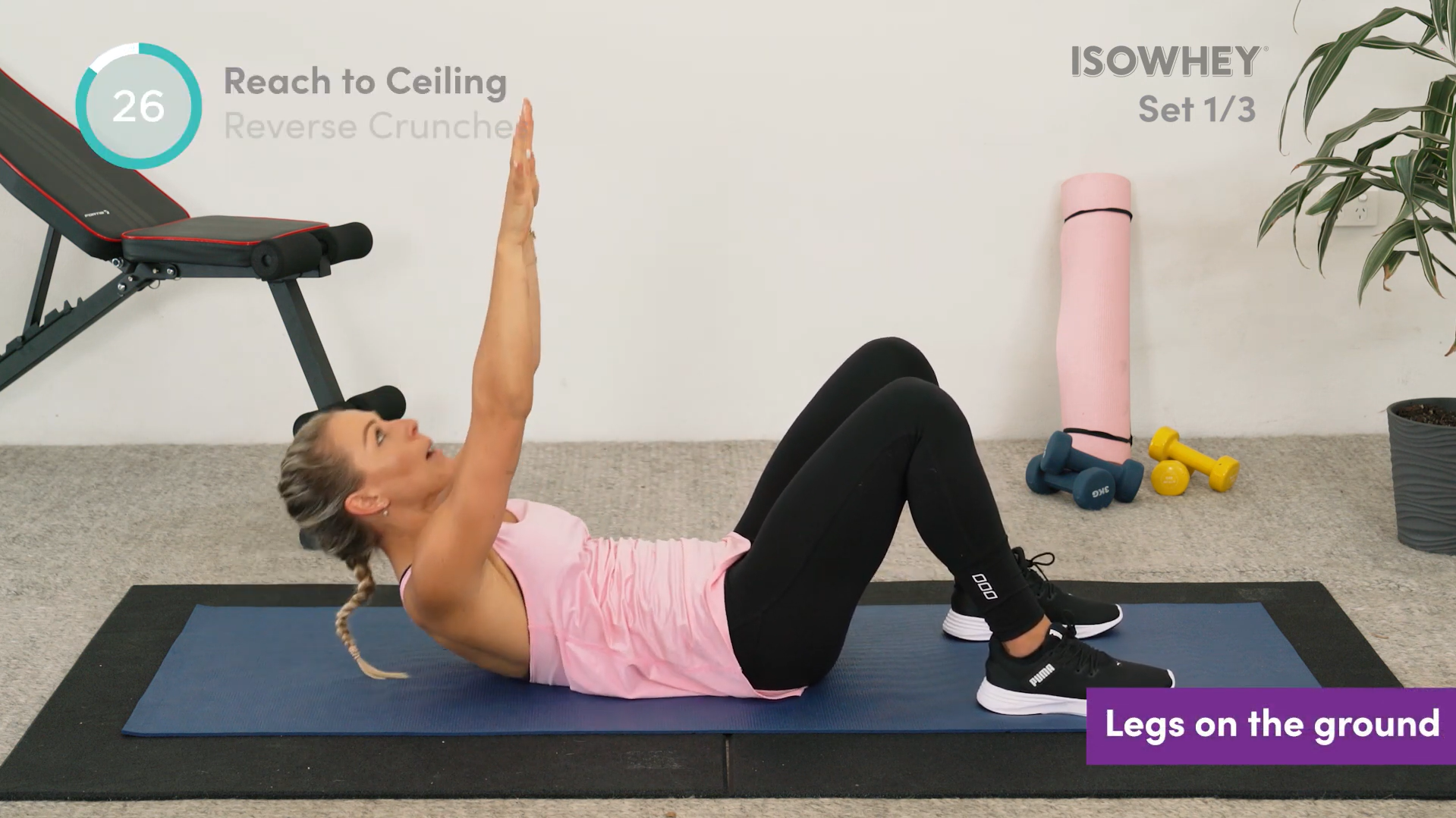 IsoWhey Core Workout: Beginner