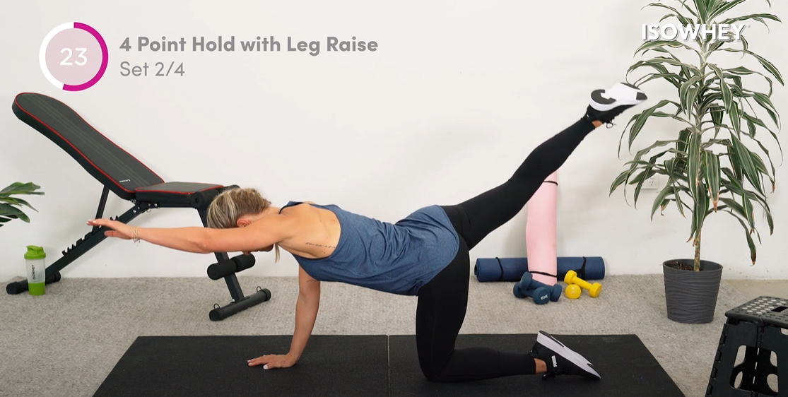 IsoWhey Body Weight Workout: Beginner
