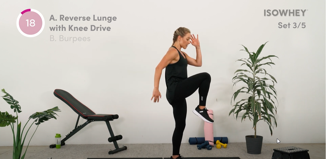 IsoWhey Cardio Workout: Advanced