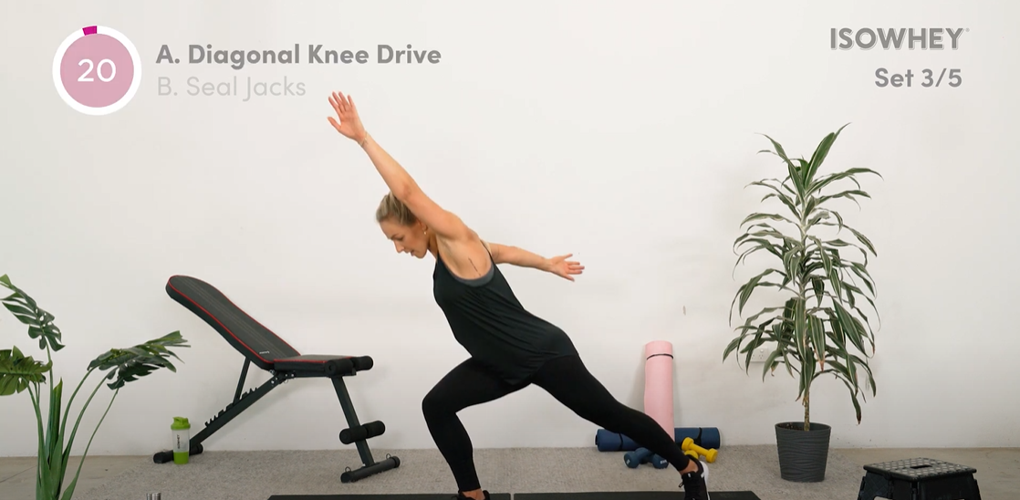 IsoWhey Cardio Workout: Intermediate