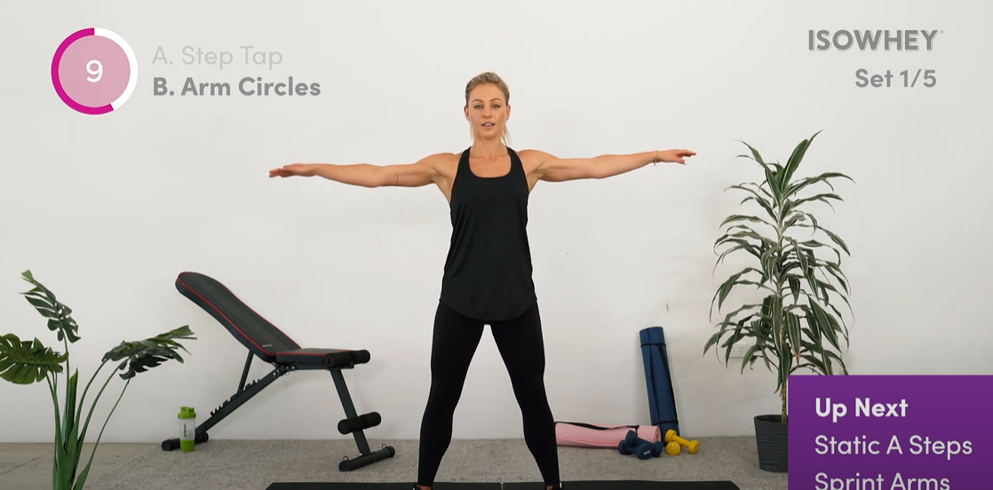 IsoWhey Cardio Workout: Beginner