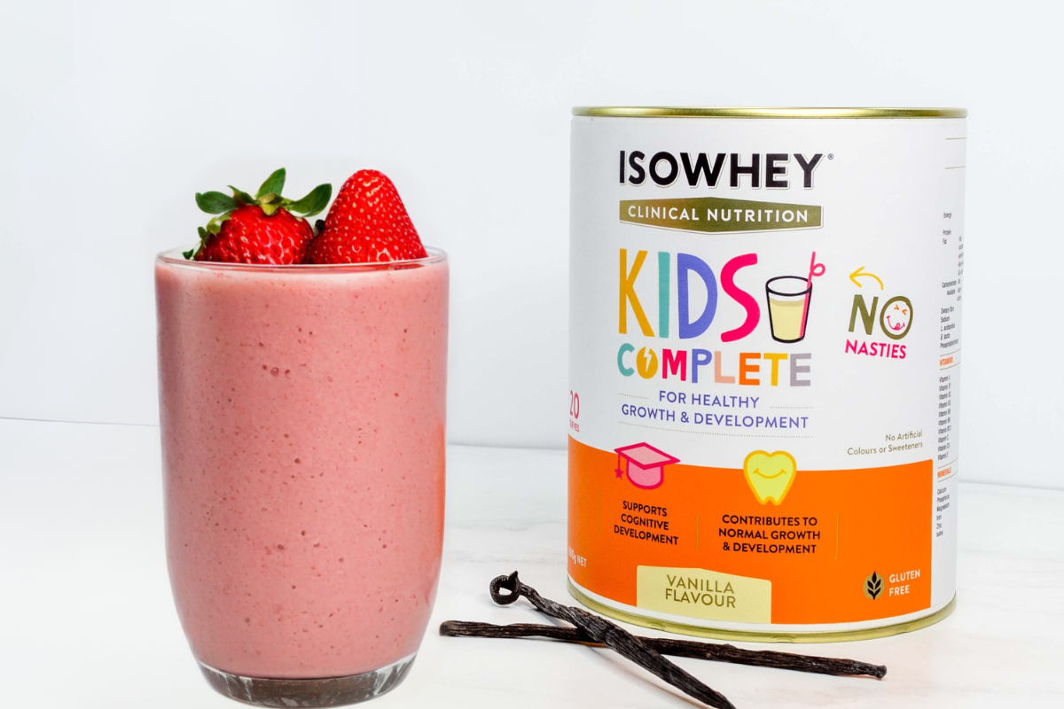 Made with IsoWhey Kids Complete Vanilla