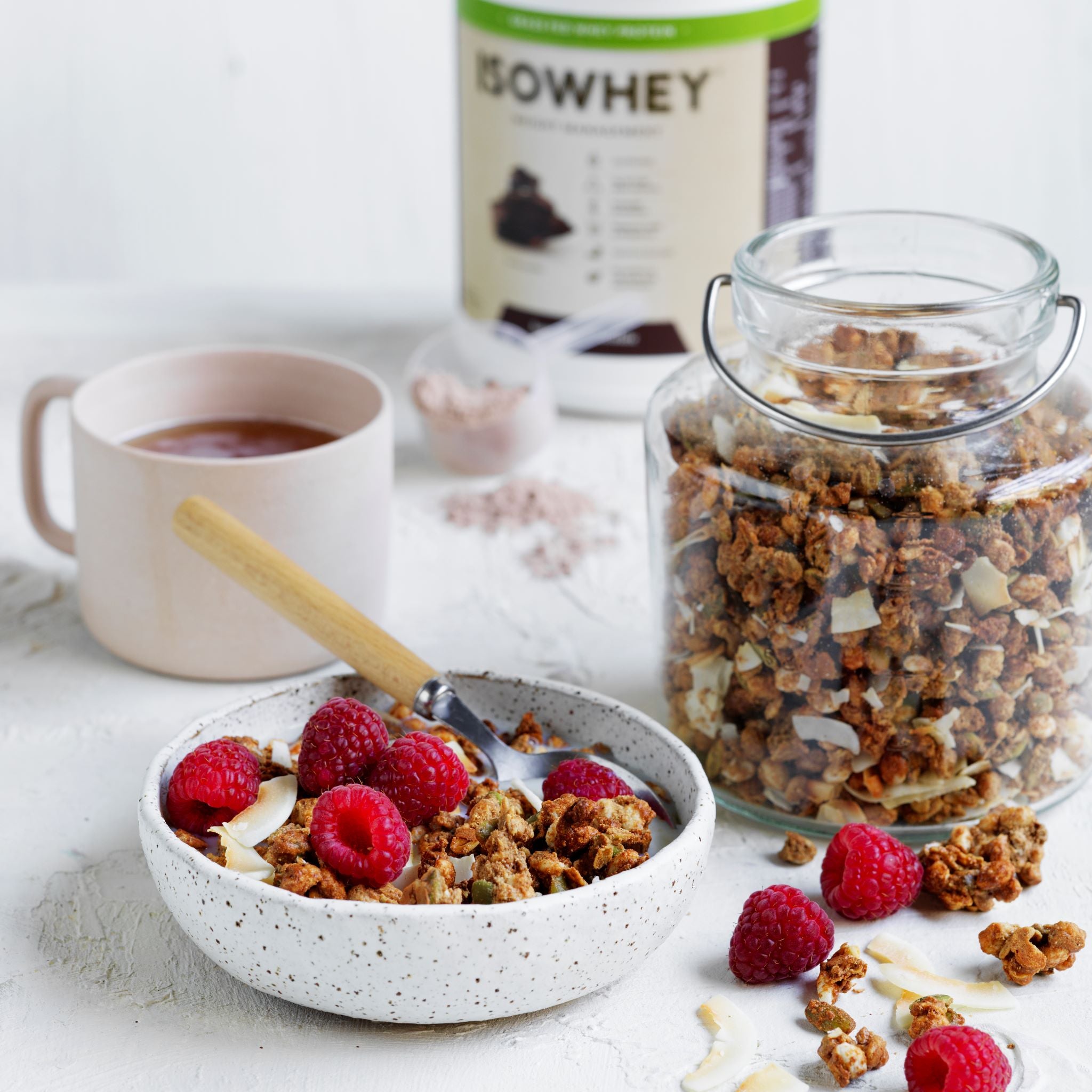 Oaty Choc Granola Clusters