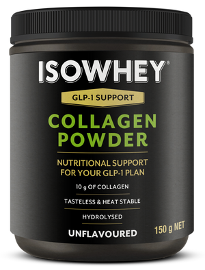 glp 1 powder reviews IsoWhey GLP-1 Support Collagen Powder 150g | 10g Marine Collagen