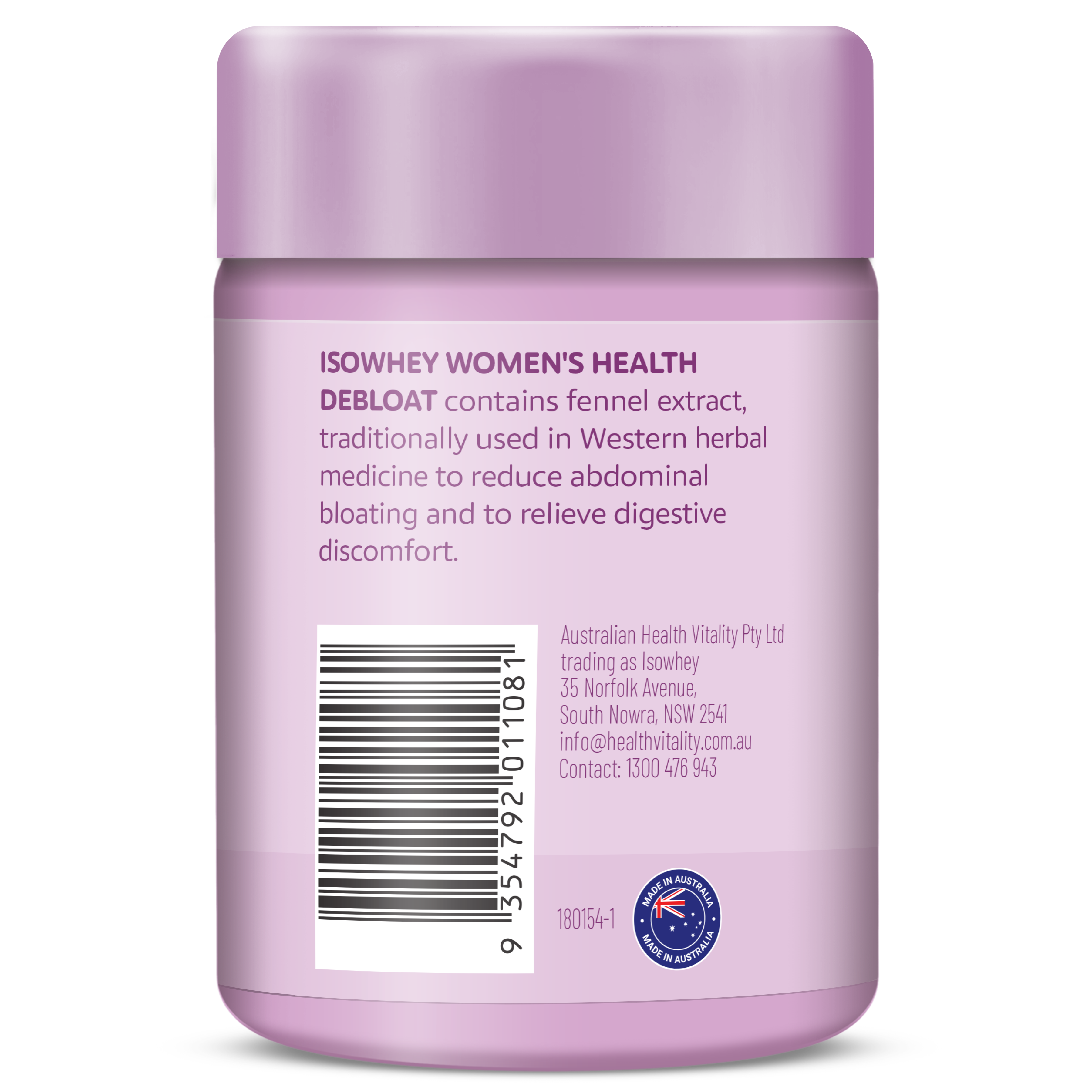 IsoWhey Women's Health Debloat Tablets 60s