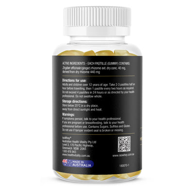 Isowhey Nausea Relief Gummies 60s