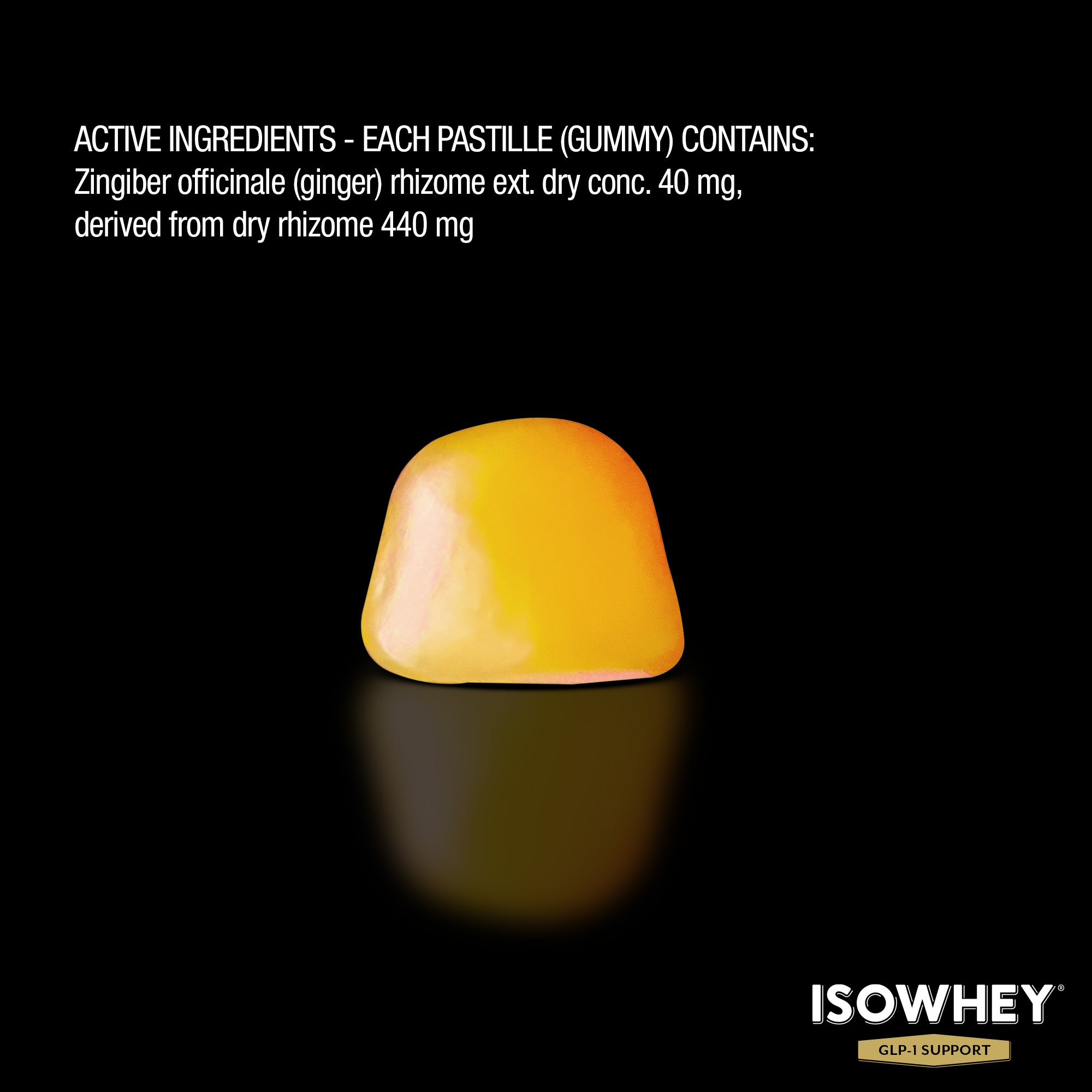 Isowhey Nausea Relief Gummies 60s