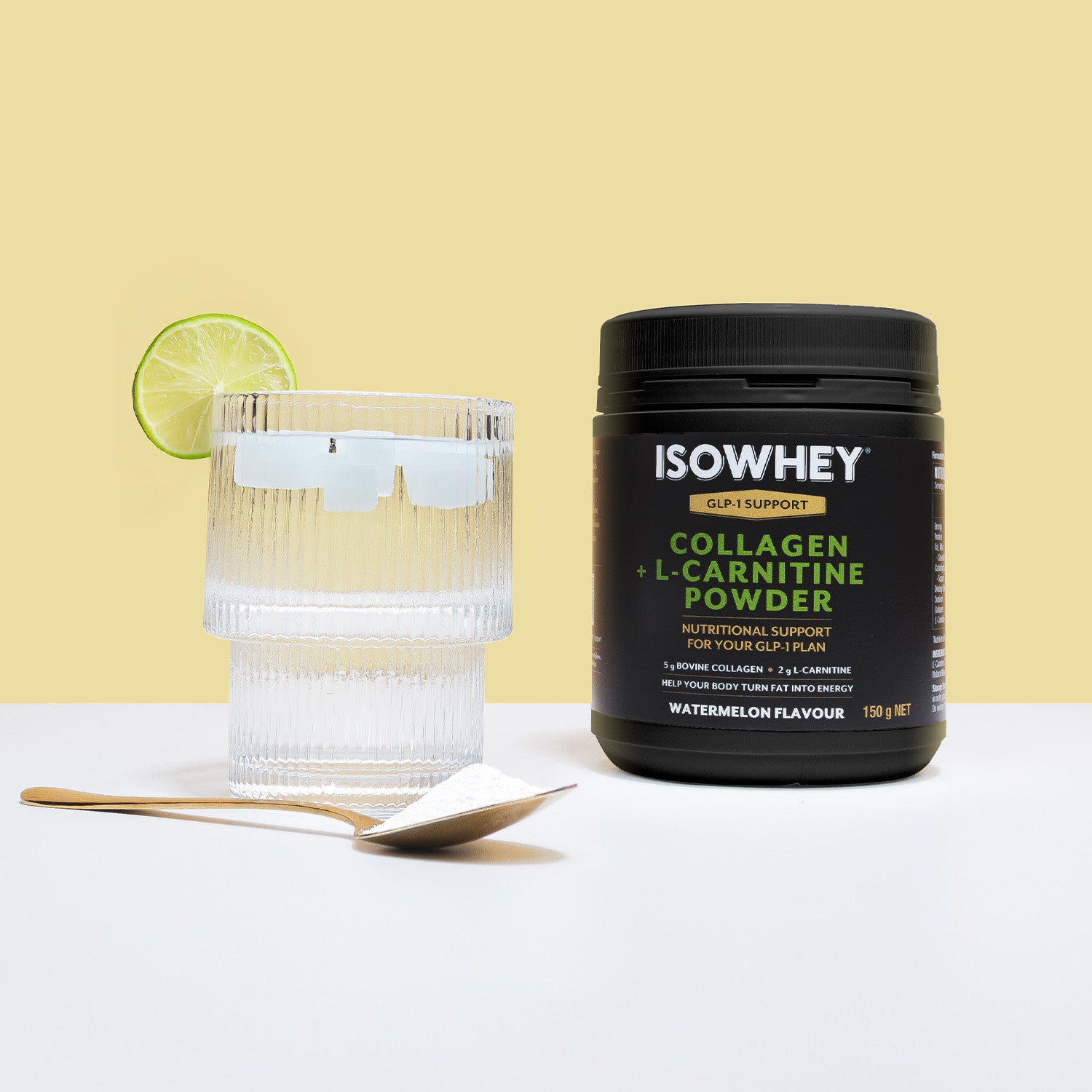 GLP-1 Support Collagen + L-Carnitine Powder 150g