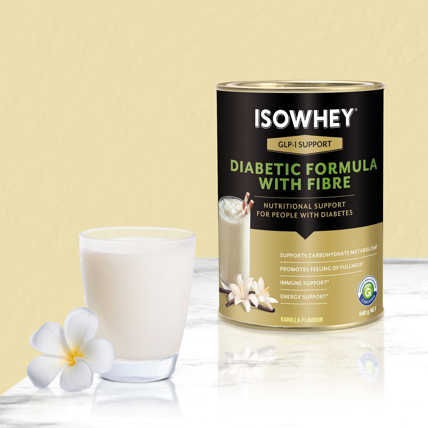 GLP-1 Support Diabetic Formula Vanilla 640g