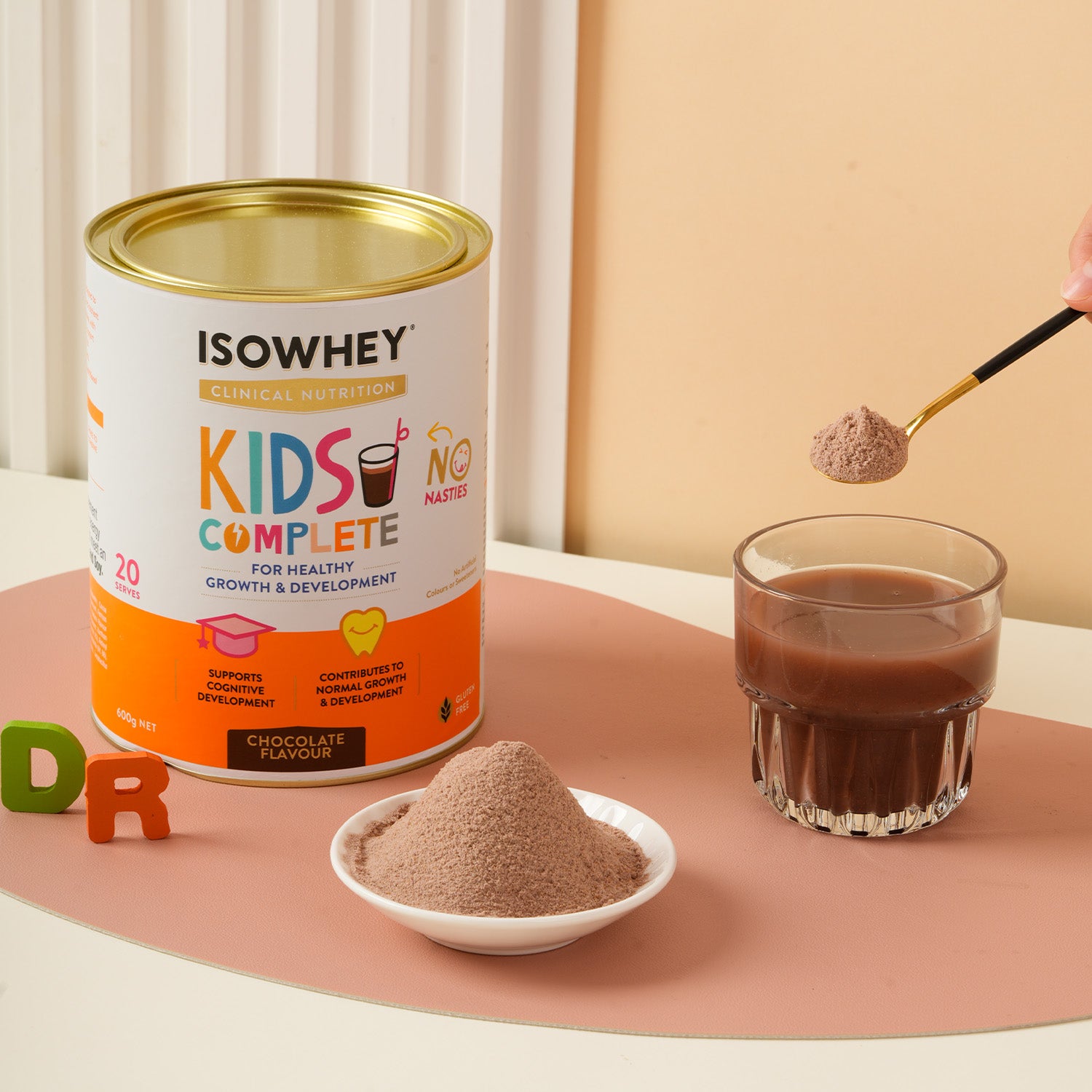 IsoWhey Clinical Nutrition Kids Complete Chocolate 600g