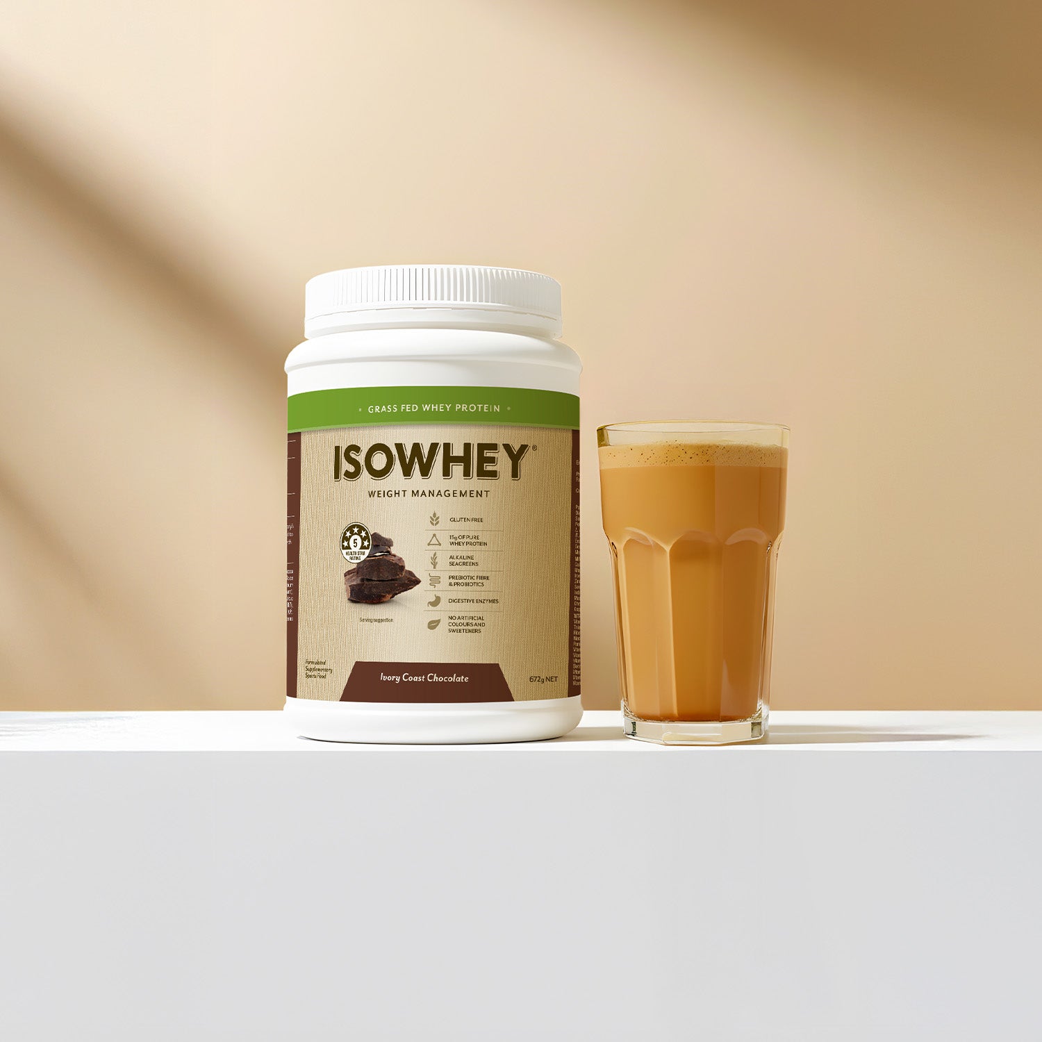 IsoWhey Complete Ivory Coast Chocolate 672g