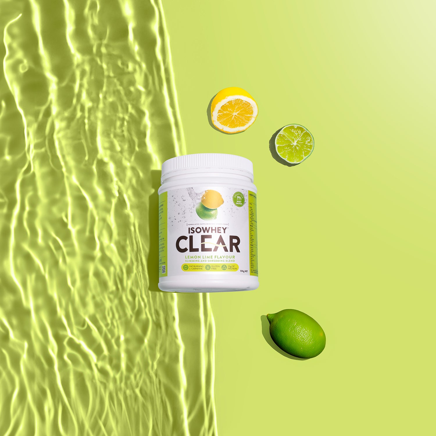 IsoWhey Clear Lemon Lime 550g