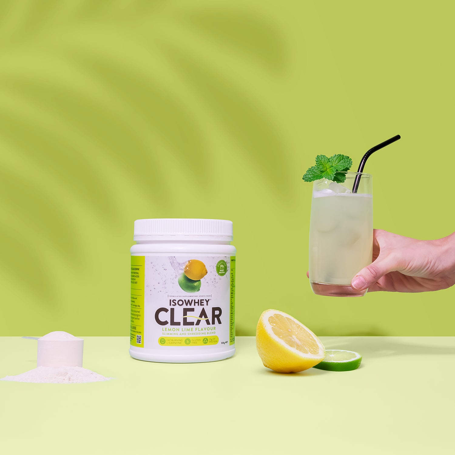 IsoWhey Clear Lemon Lime 550g