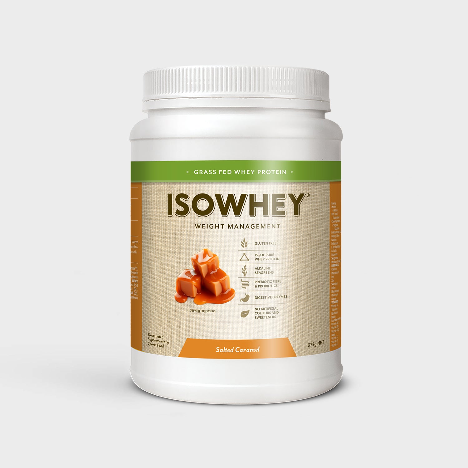 IsoWhey Salted Caramel 672g