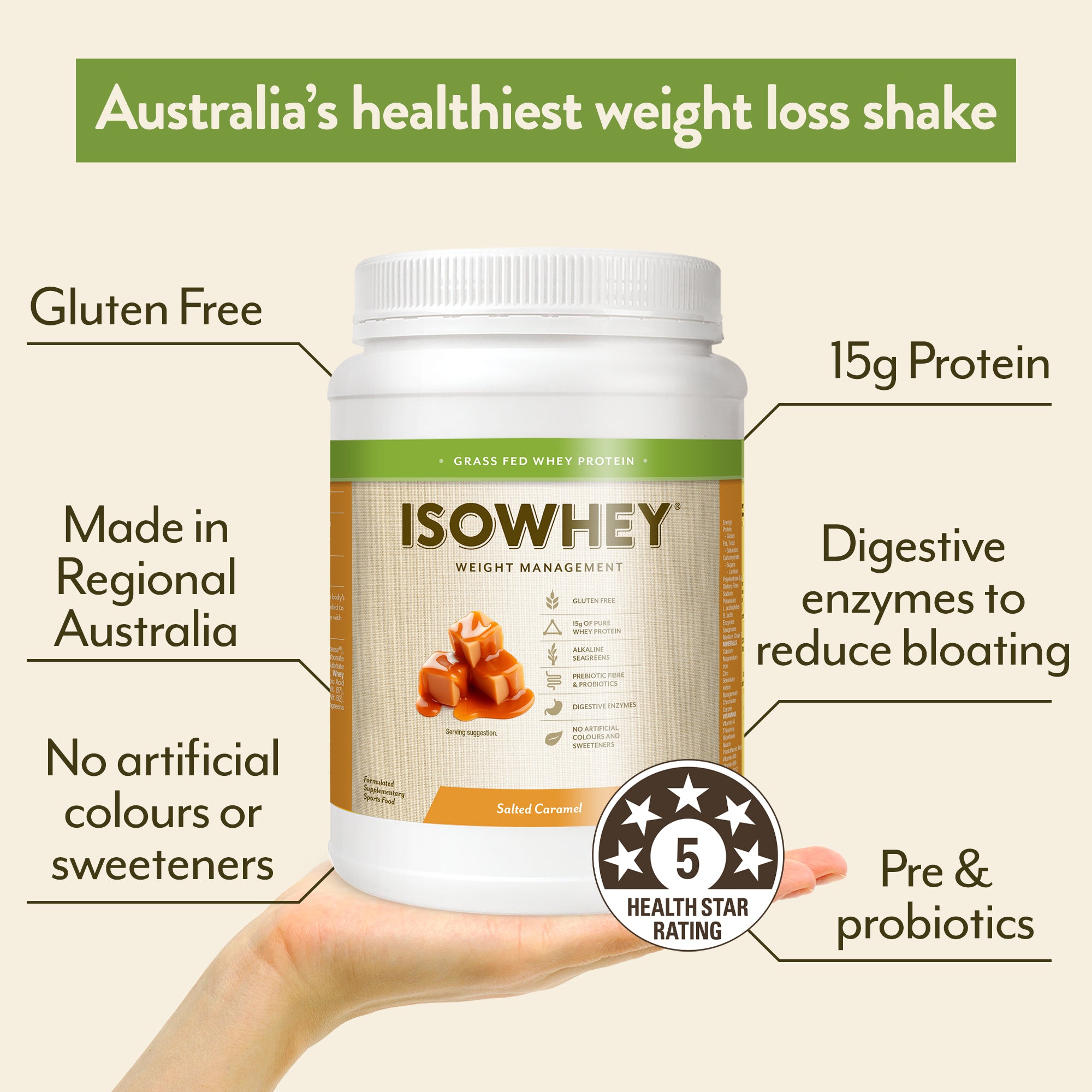 IsoWhey Salted Caramel 672g