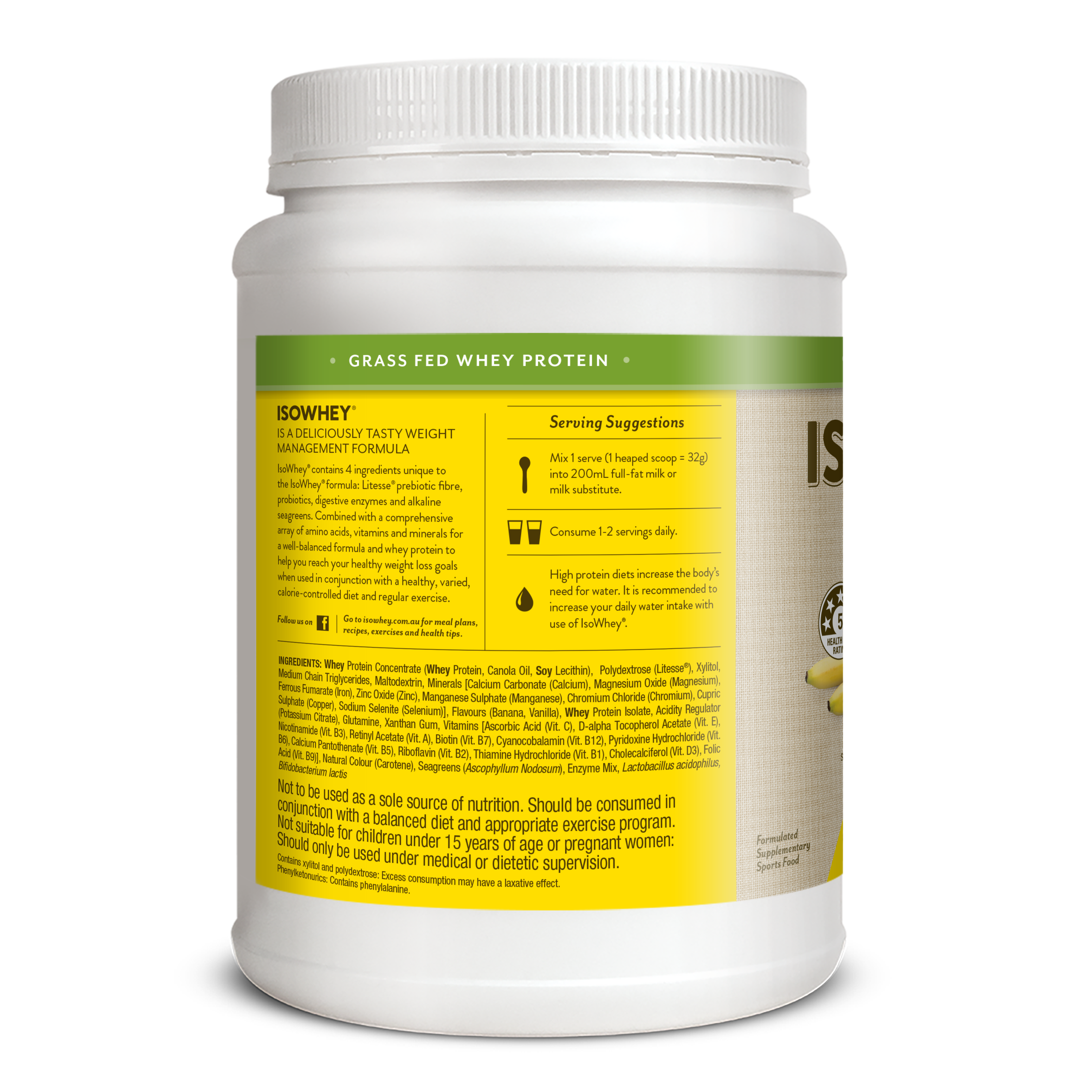 IsoWhey Complete Banana Smoothie 672g