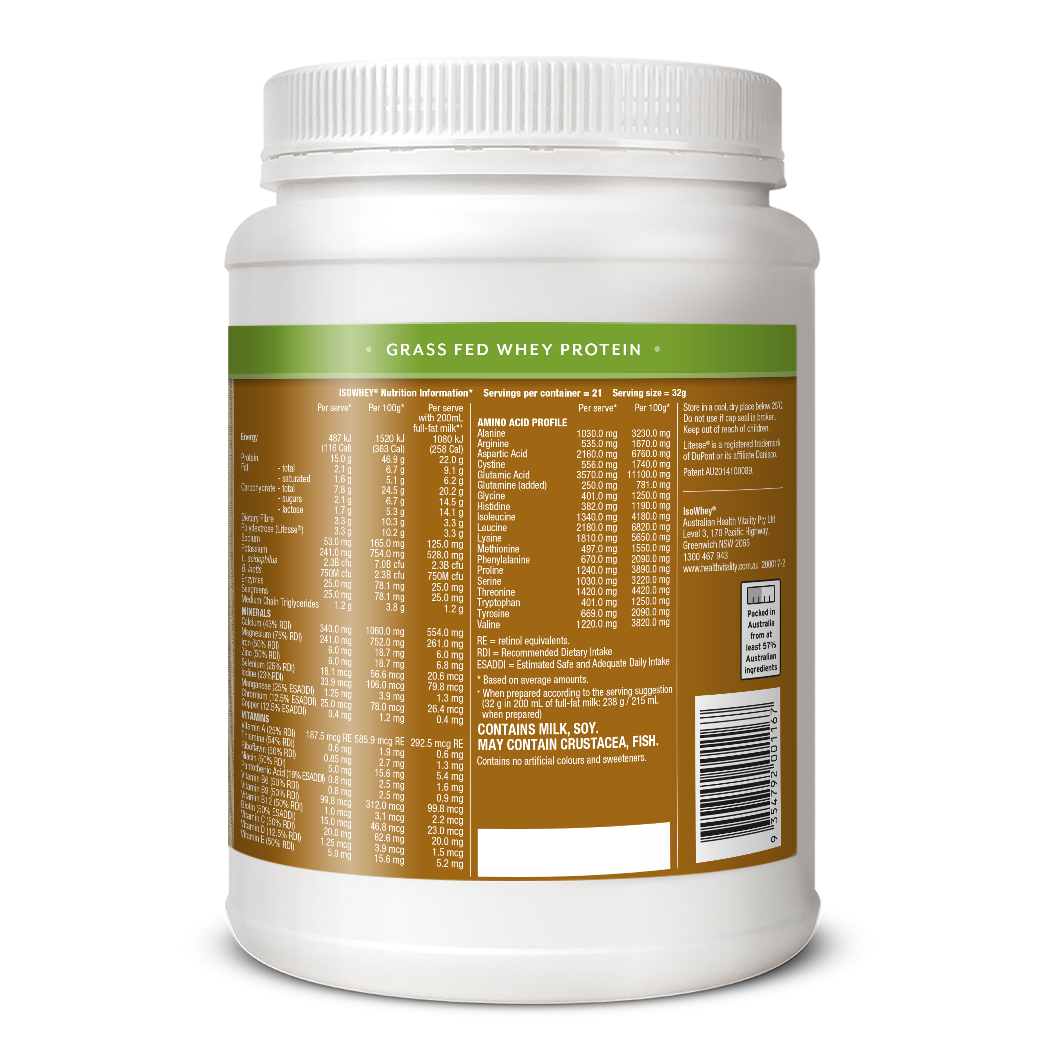 IsoWhey Complete Classic Coffee Shake 672g