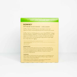 IsoWhey Optimum VLCD Shake French Vanilla 18x55g back side