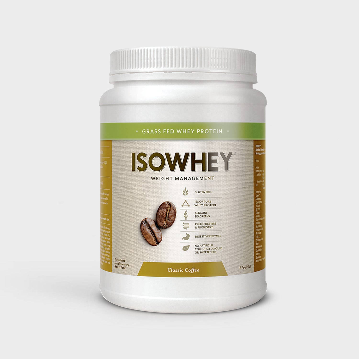 IsoWhey Complete Classic Coffee Shake 672g