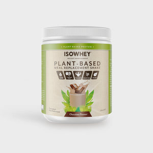 IsoWhey Plant-Based Meal Replacement Shake 550g - Chocolate Flavour  with naturally sourced vitamins!