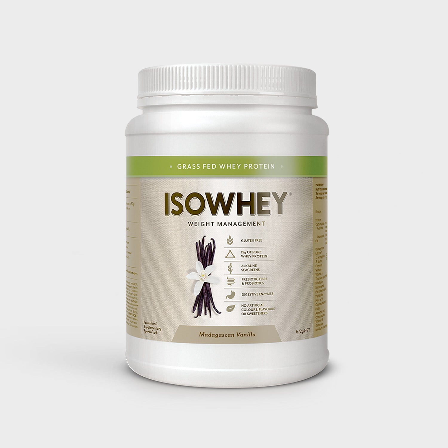 IsoWhey Complete Madagascan Vanilla 672g