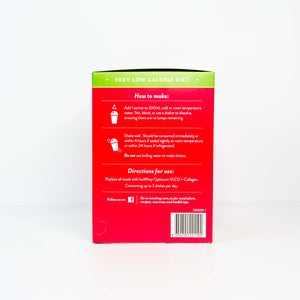 IsoWhey Optimum VLCD Strawberries & Cream 18x55g directions for use