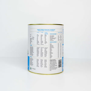 IsoWhey Clinical Nutrition Diabetic Formula Vanilla 640g back of the can